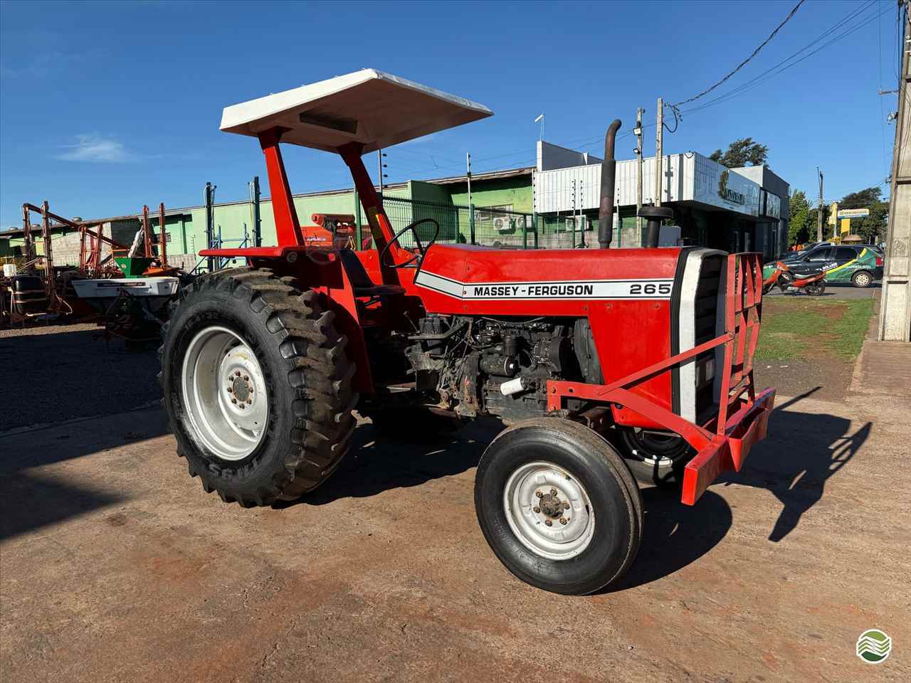 TRATOR MASSEY FERGUSON MF 265 Tração 4x2 Cotramaq Tratores GOIOERE PARANÁ PR